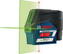 Bosch GCL100-80CG 12V Max Connected Green-Beam Cross-Line Laser with Plumb Points, New