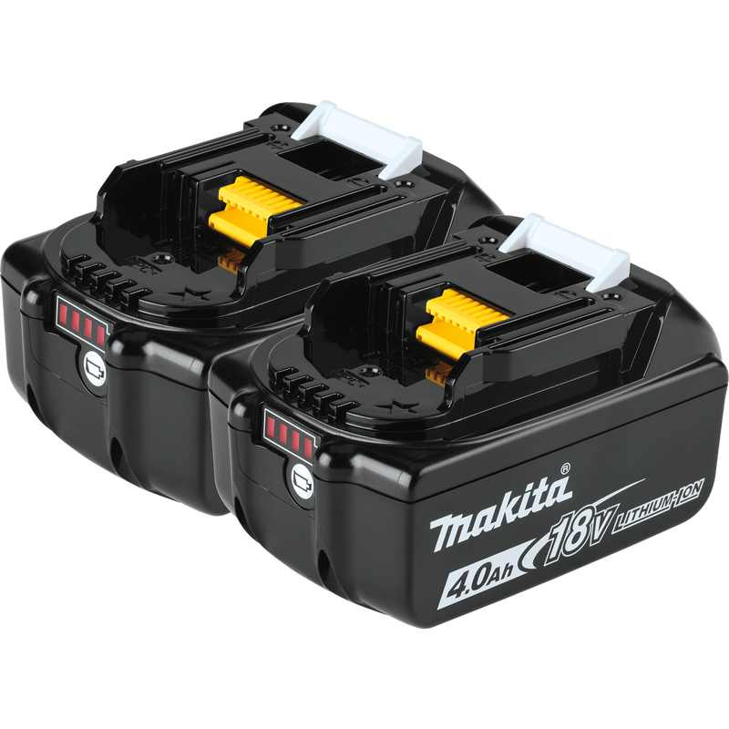 Makita BL1840B-2-R 18-Volt LXT Lithium-Ion High Capacity Battery 2 Pack 4.0Ah w/Fuel Gauge Reconditioned