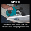 Makita XSS01Z-R 18V LXT Lithium‑Ion Cordless 6‑1/2 in. Circular Saw, Tool Only, Reconditioned