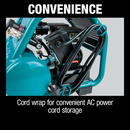 Makita MAC210Q-R Quiet Series 1 HP, 2 Gallon, Oil‑Free, Electric Air Compressor, Reconditioned