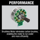 Makita XAG25Z 18V LXT Lithium‑Ion Brushless Cordless 4‑1/2 in. / 5 in. X‑LOCK Angle Grinder, with AFT, Tool Only, New