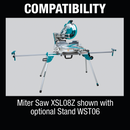 Makita XSL08Z-R 36V 18V X2 LXT Brushless 12 in. Dual‑Bevel Sliding Compound Miter Saw, AWS Capable and Laser, Tool Only, Reconditioned