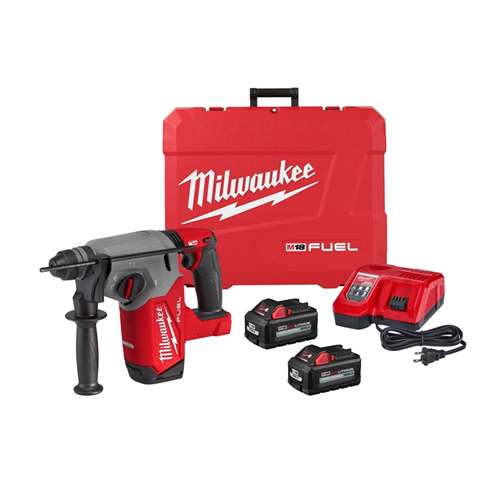 Milwaukee 2912-22 M18 Fuel 1 in. SDS Plus Rotary Hammer Kit, New