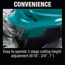 Makita XMU04ZX-R 18V LXT Lithium‑Ion Cordless Grass Shear with Hedge Trimmer Blade, Tool Only, Reconditioned