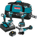 Makita XT451T 18V LXT® Lithium‑Ion Brushless Cordless 4‑Pc. Combo Kit (5.0Ah) (New) - ToolSteal.com