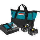 Makita BL1840BDC2-R 18V LXT® Lithium‑Ion Battery and Rapid Optimum Charger Starter Pack (4.0Ah) Reconditioned