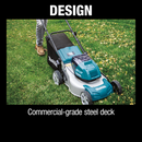 Makita XML03CM1-R 36V 18V X2 LXT Brushless 18 in. Lawn Mower Kit with 4 Batteries 4.0Ah, Local Pick Up Only