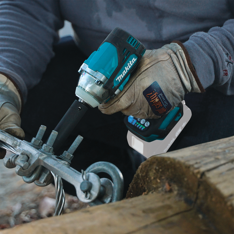 Makita XWT15Z-R 18V LXT Lithium‑Ion Brushless Cordless 4‑Speed 1/2 in. Sq. Drive Impact Wrench w/ Detent Anvil, Tool Only, Reconditioned