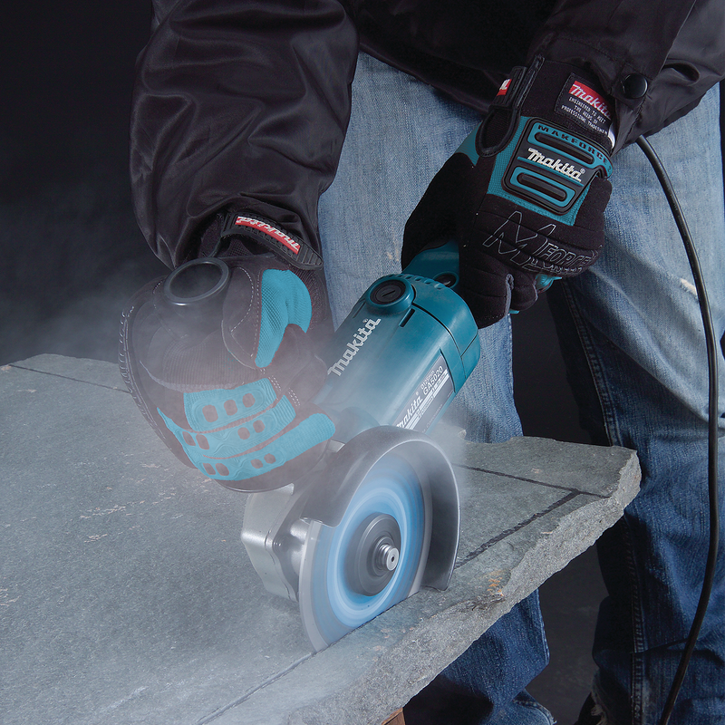 Makita GA5020Y-R 5" SJS™ Angle Grinder, with AC/DC Switch, (Reconditioned) - ToolSteal.com