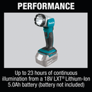 Makita DML802 18V LXT® Lithium‑Ion Cordless L.E.D. Flashlight, Flashlight Only, (New) - ToolSteal.com