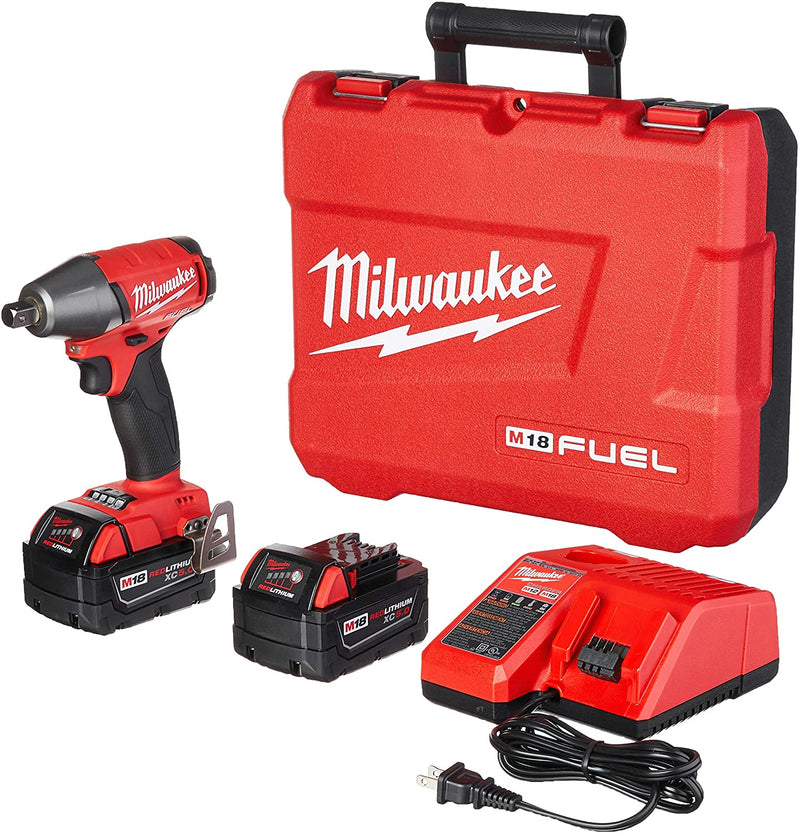 Milwaukee 2763-22 M18 FUEL™ 1/2" High Torque Impact Wrench with Friction Ring Kit, (New) - ToolSteal.com
