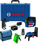 Bosch GCL100-80CG 12V Max Connected Green-Beam Cross-Line Laser with Plumb Points, New