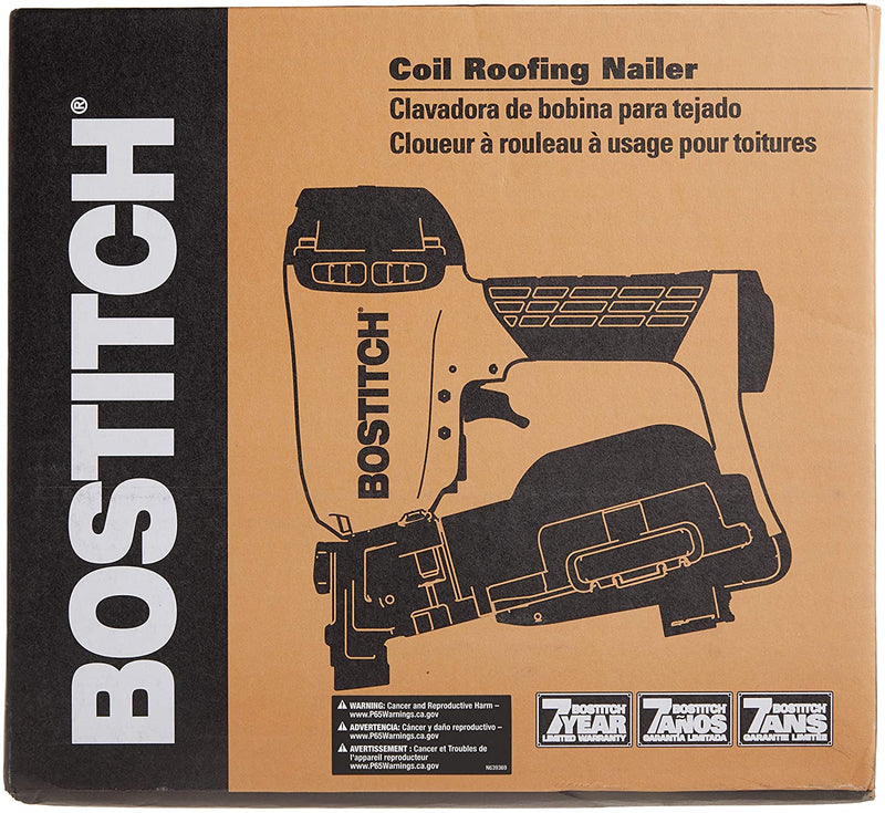 Bostitch RN46-1 Coil Roofing Nailer, New