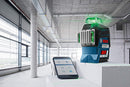 Bosch GLL3-330CG 360⁰ Connected Green-Beam Three-Plane Leveling and Alignment Line Laser, New