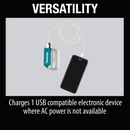 Makita ADP08 12V max CXT Li‑Ion Compact Cordless Power Source, Power Source Only, New