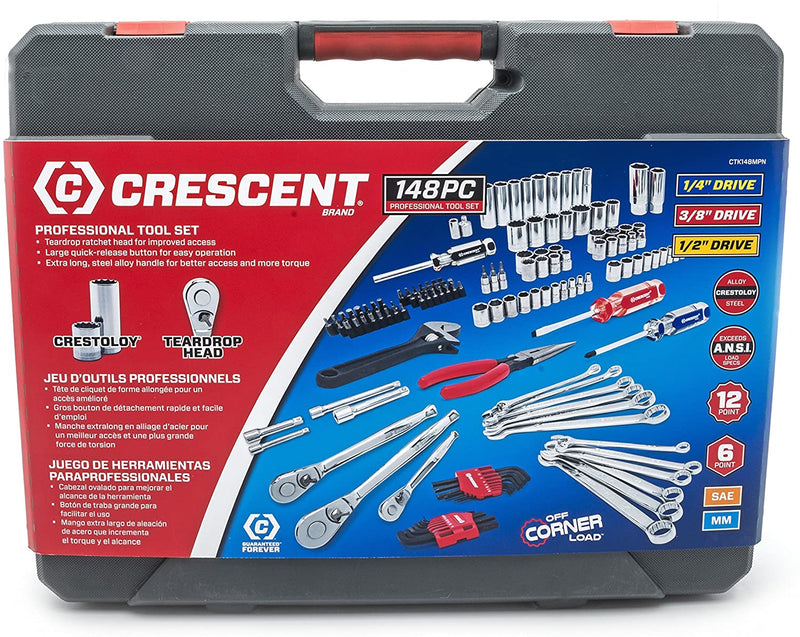 Crescent CTK148MPN 148 Pc. General Purpose Tool Set New
