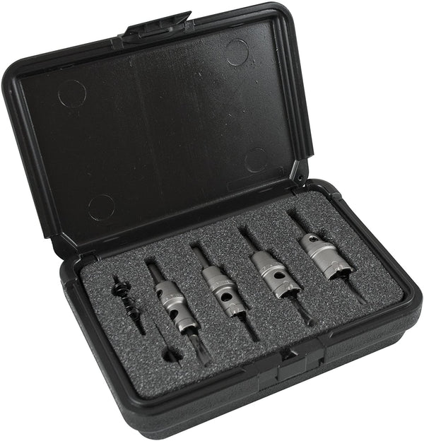MK Morse CTD01 Hole Cutter Kit, 7 Pieces, 4 Teeth, New