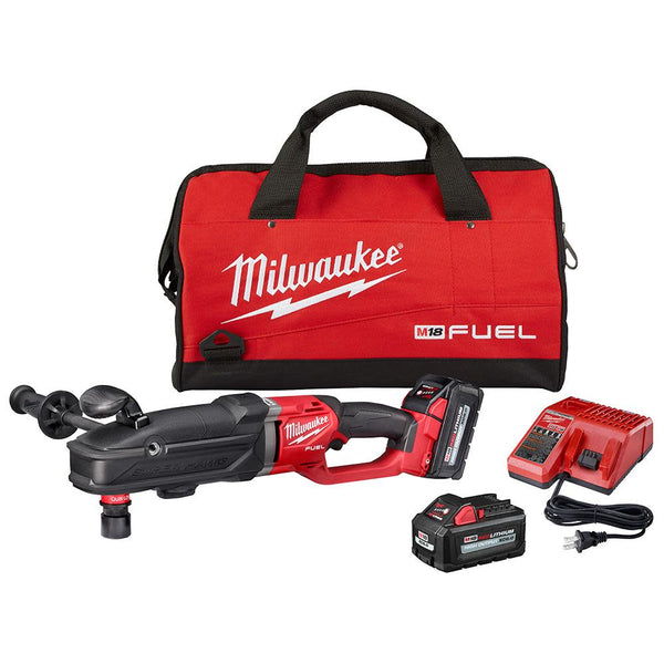 Milwaukee 2811-22 M18 FUEL SUPER HAWG Right Angle Drill With QUIK-LOK Kit, New