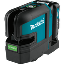 Makita SK105GDNAX 12V max CXT Li‑Ion Cordless Self‑Leveling Cross‑Line Green Beam Laser Kit, 2.0Ah, New