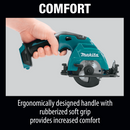 Makita SH02Z-R 12V Max CXT Lithium‑Ion Cordless 3‑3/8 in. Circular Saw, Tool Only, Reconditioned