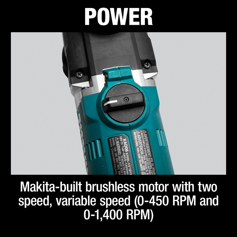 Makita XAD05Z 18V LXT Brushless 1/2 in. Right Angle Drill, Tool Only, New