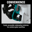 Makita XCV17PG-R 36V 18V X2 LXT Brushless 1.6 Gallon HEPA Filter Backpack Dry Vacuum 6.0Ah, Reconditioned