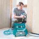 Makita MAC210Q-R Quiet Series 1 HP, 2 Gallon, Oil‑Free, Electric Air Compressor, Reconditioned