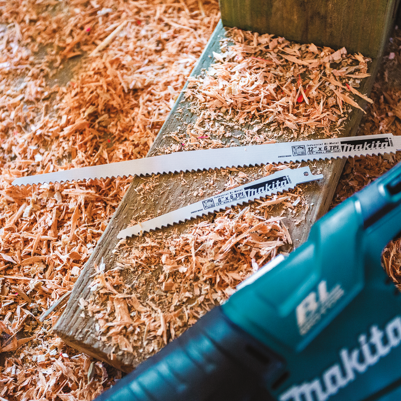 Makita XRJ05T 18V LXT® Lithium‑Ion Brushless Cordless Recipro Saw Kit (5.0Ah), (New) - ToolSteal.com