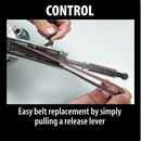 Makita 9032 3/8 in. x 21 in. Belt Sander, New