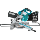 Makita XSL02Z-R 18V X2 LXT® Lithium‑Ion (36V) Brushless Cordless 7‑1/2" Dual Slide Compound Miter Saw, [Tool Only], (Reconditioned) - ToolSteal.com