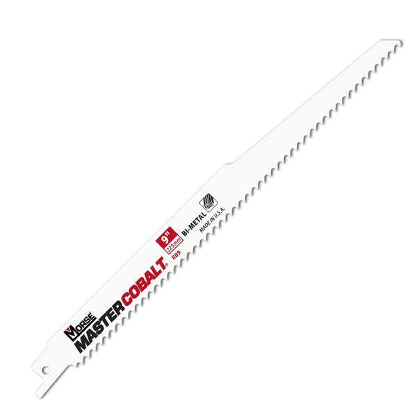 MK Morse RB95006-10 Master Cobalt Recip Saw 9" 6TPI Blade, 10 Pack New