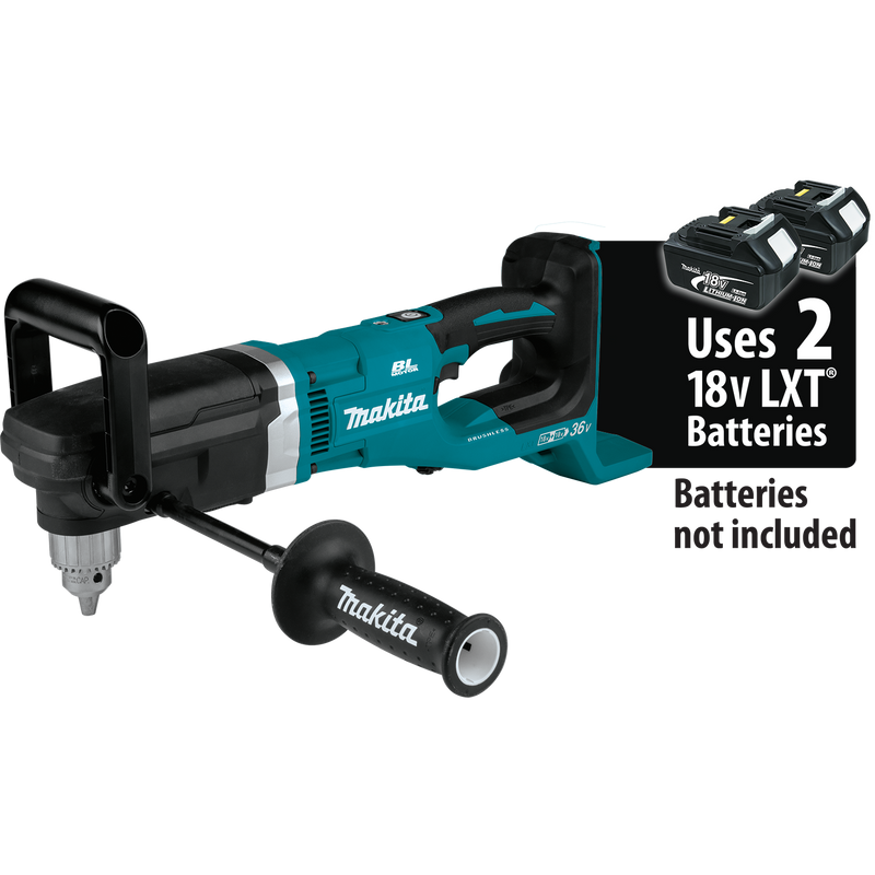 Makita XAD03Z 36V 18V X2 LXT Brushless 1/2 in. Right Angle Drill, Tool Only, New
