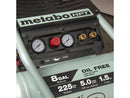 Metabo HPT EC1315SM 1.5 HP 8 Gallon Oil-Free Trolly Air Compressor, New