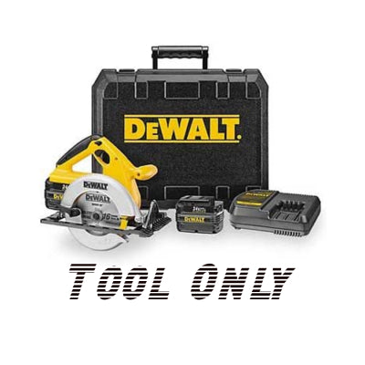 DEWALT DW007B 6-1/2 in. 24-Volt Cordless Circular Saw, Tool Only, New