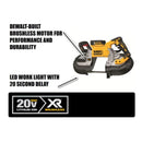 DeWalt DCS376B 20V MAX* 5 in. Dual Switch Band Saw Tool Only, New