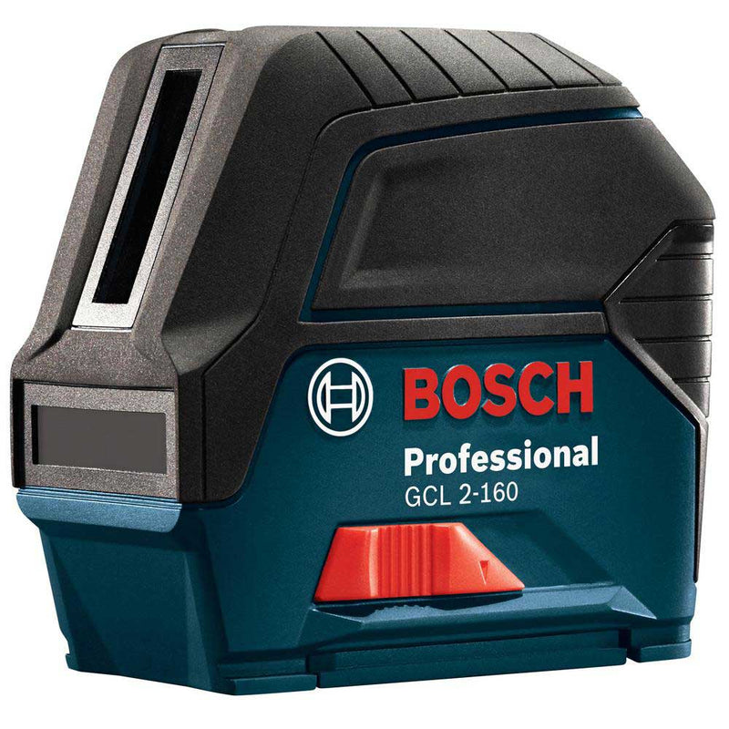 Bosch GCL2-160S-RT 65 ft. Red Beam Self Leveling Cross Line Laser, Reconditioned