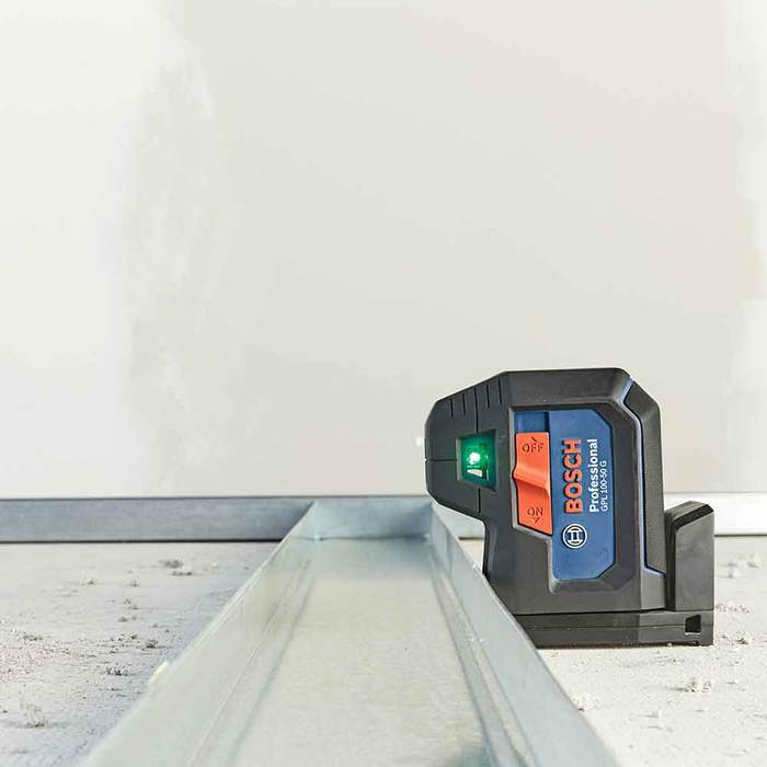 Bosch GPL100-50G Green-Beam Five-Point Self-Leveling Alignment Laser, New