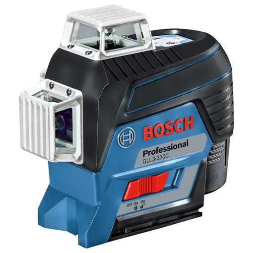 Bosch GLL3-330C 360 Degree Connected Three-Plane Leveling and Alignment-Line Laser, New