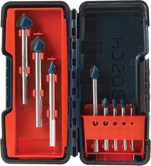 Bosch GT3000 8 Piece Glass and Tile Bit Set New