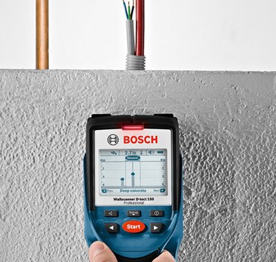 Bosch D-TECT150 Wall/Floor Scanner w/ Ultra Wide Band Radar Technology, New