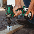 Metabo HPT DV36DAQ4M MultiVolt 36V Brushless Li-Ion 1/2 in. Cordless Hammer Drill Tool Only, New