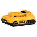 DeWALT DCB203 20v Max Compact Lithium Ion Battery Pack, 2.0Ah Reconditioned