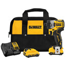 DeWalt DCF601F2 12V MAX XTREME Brushless 1/4 Inch Cordless Screwdriver Kit, New
