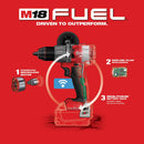 Milwaukee 2806-20 M18 Fuel 1/2 In. Cordless Hammer Drill With One-Key, New