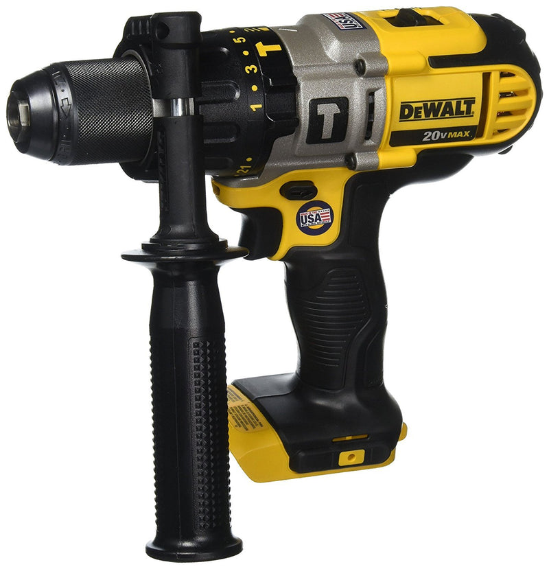 DeWALT DCD996B 20-Volt MAX XR Lithium-Ion Cordless 1/2 in. Premium Brushless Hammer Drill, [Tool-Only], (New) - ToolSteal.com