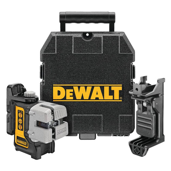 DeWalt DW089K Self Leveling 3 Beam Line Laser, New