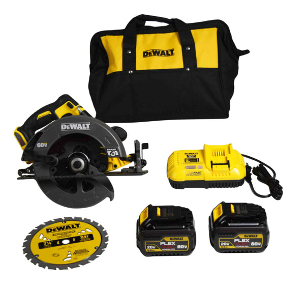 DeWALT DCS575T2 7-1/4" 60V MAX FLEXVOLT Circular Saw with Brake Kit, (New) - ToolSteal.com