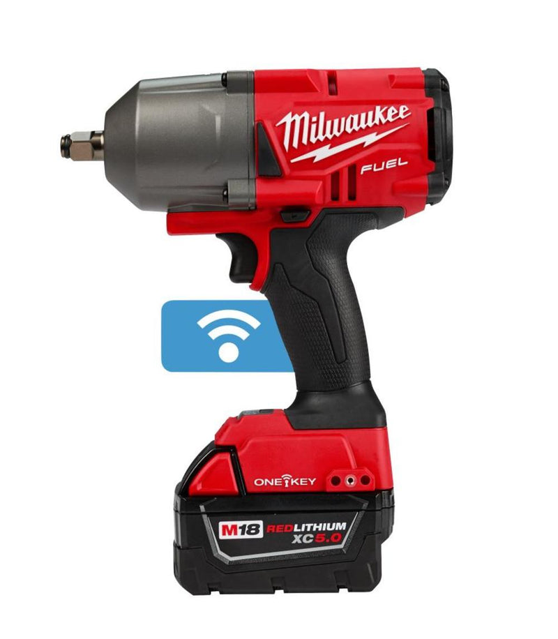 Milwaukee 2863-22 M18 FUEL With ONE-KEY High Torque Impact Wrench 1/2 in. Friction Ring Kit, New