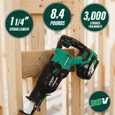 Metabo HPT CR36DAQ4M MultiVolt 36V Brushless 1-1/4 in. Cordless Reciprocating Saw with Orbital Action Tool Only, New