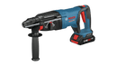 Bosch GBH18V-26DK25 18V EC Brushless SDS-plus Bulldog 1 In. Rotary Hammer Kit with 2 CORE18V 4.0 Ah Compact Batteries, New